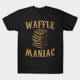Waffle Maniac Breakfast Desert T-Shirt
